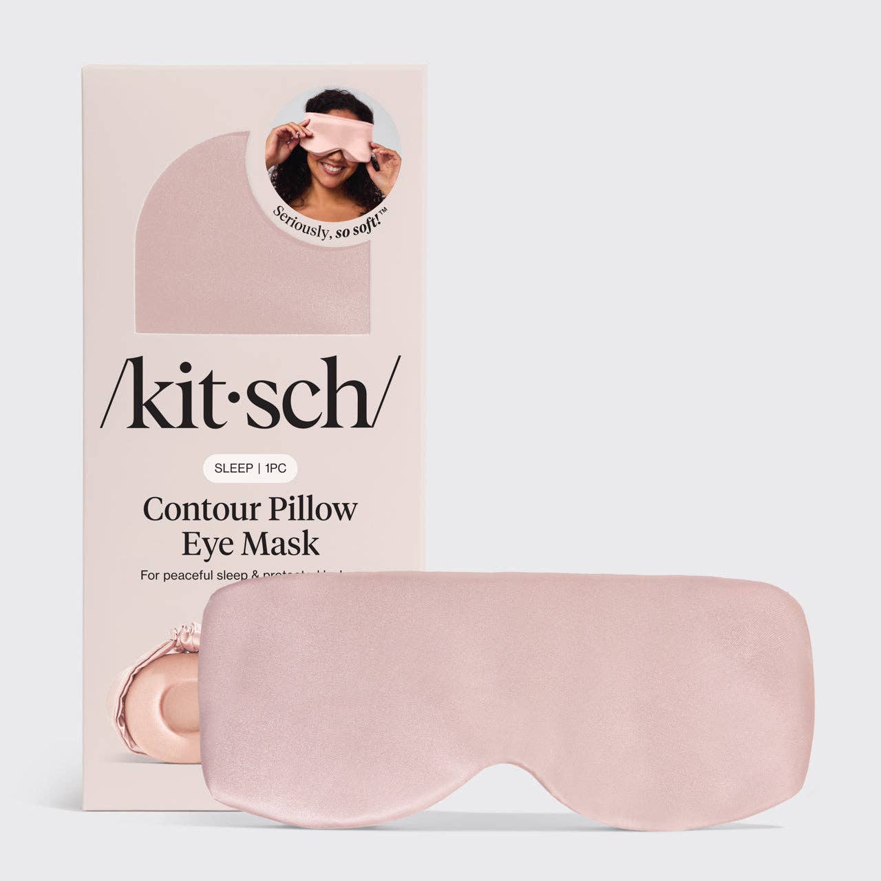 Kitsch Blush Contour Pillow Eye Mask