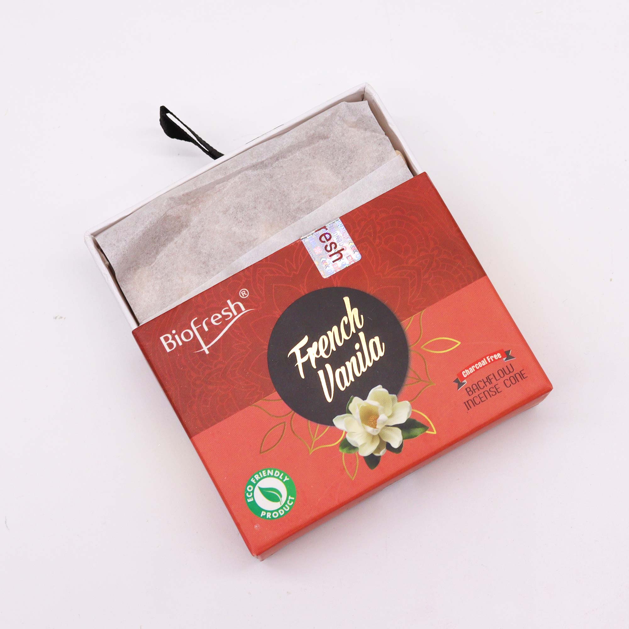 Biofresh Backflow Incense Cones French Vanilla 40st
