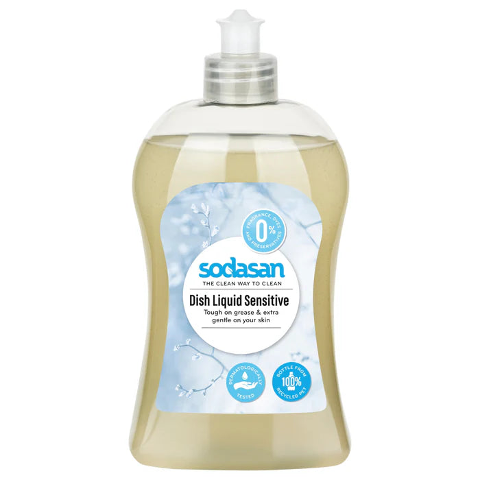 Sodasan Diskmedel sensitive 500ml