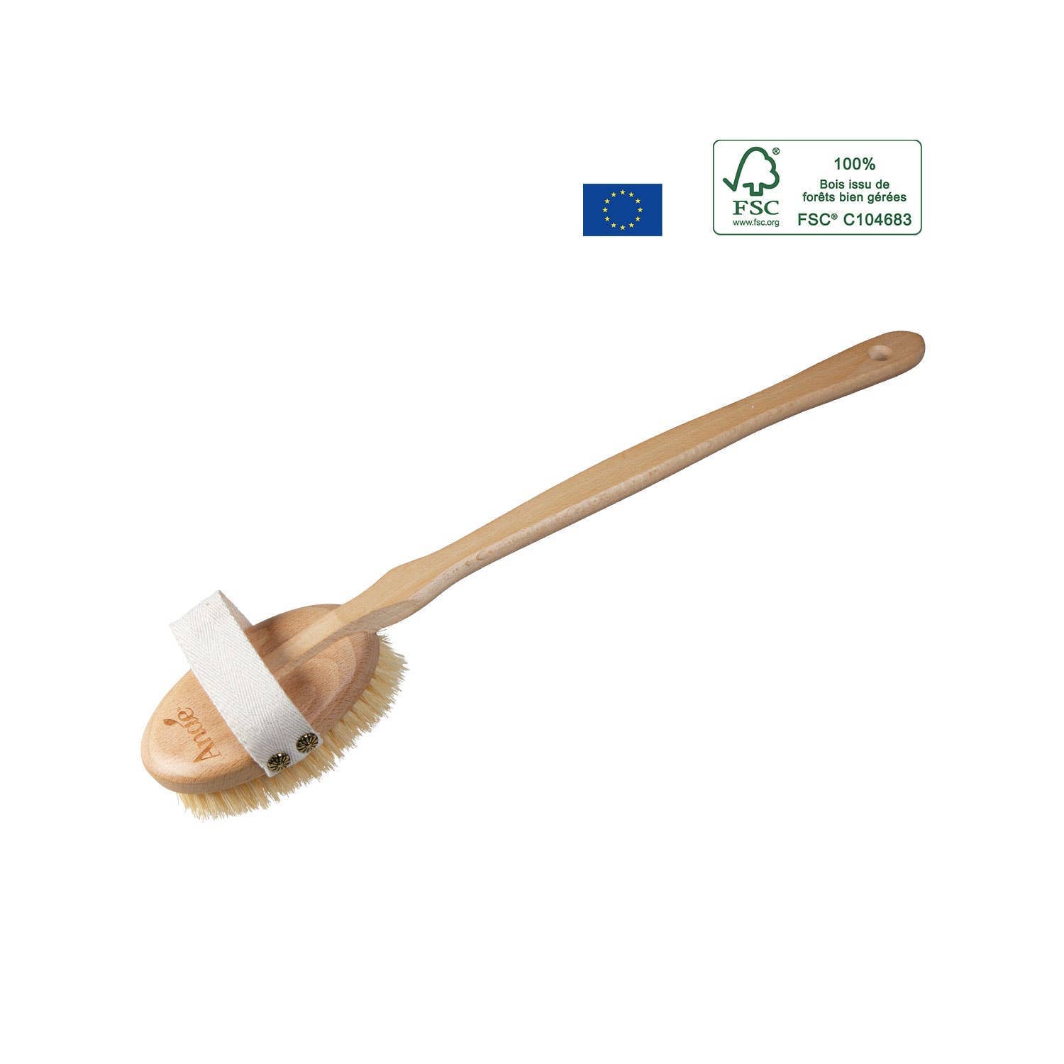 Torrborstningsborste – FSC® Bokträ, Tillverkad i Europa