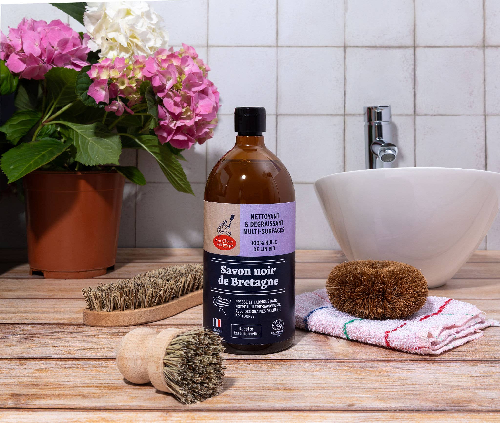 Bretagnes svarttvål – ekologisk allrengöring (100 % linolja)