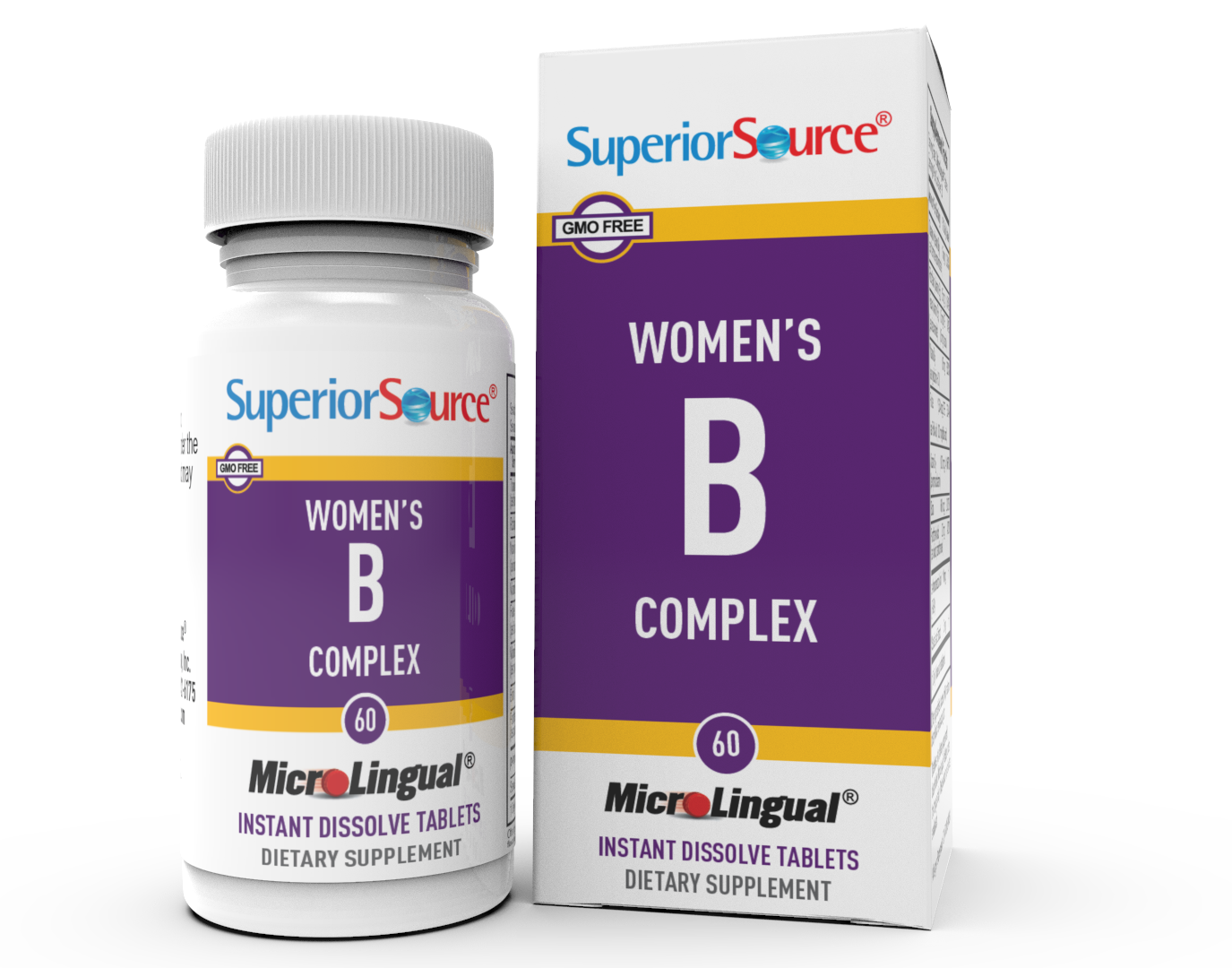 Women´s B Complex with B-12 1,000ug 60tbl.