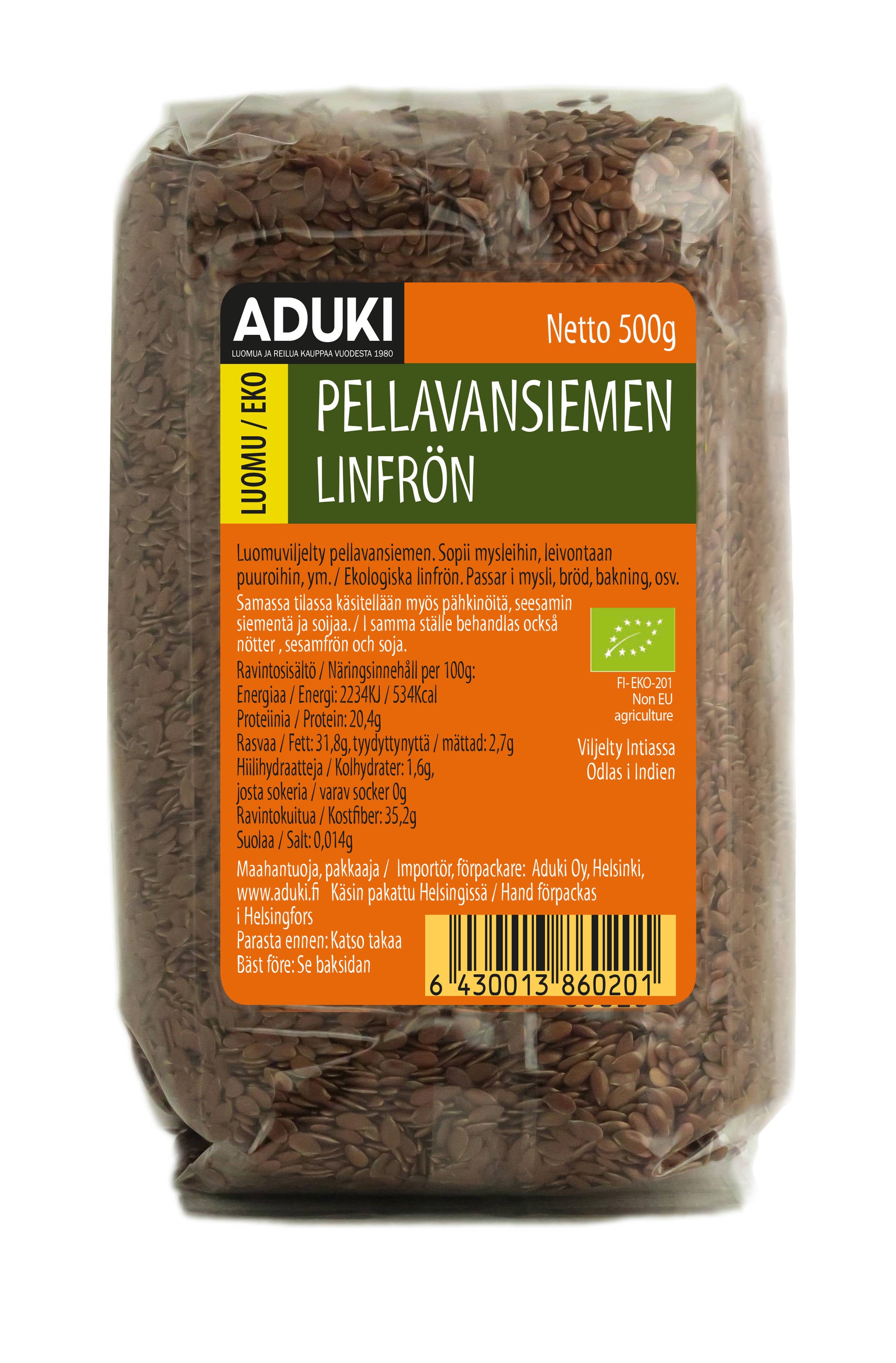 Ekologiska linfrön 500g