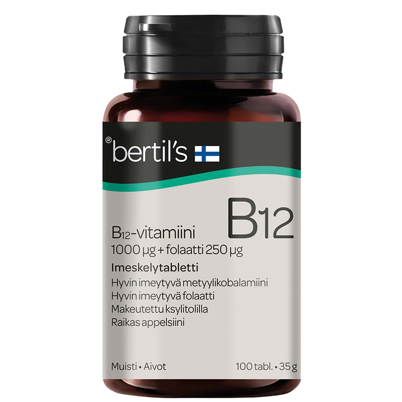 bertil´s B12 + Folat 100 tabl