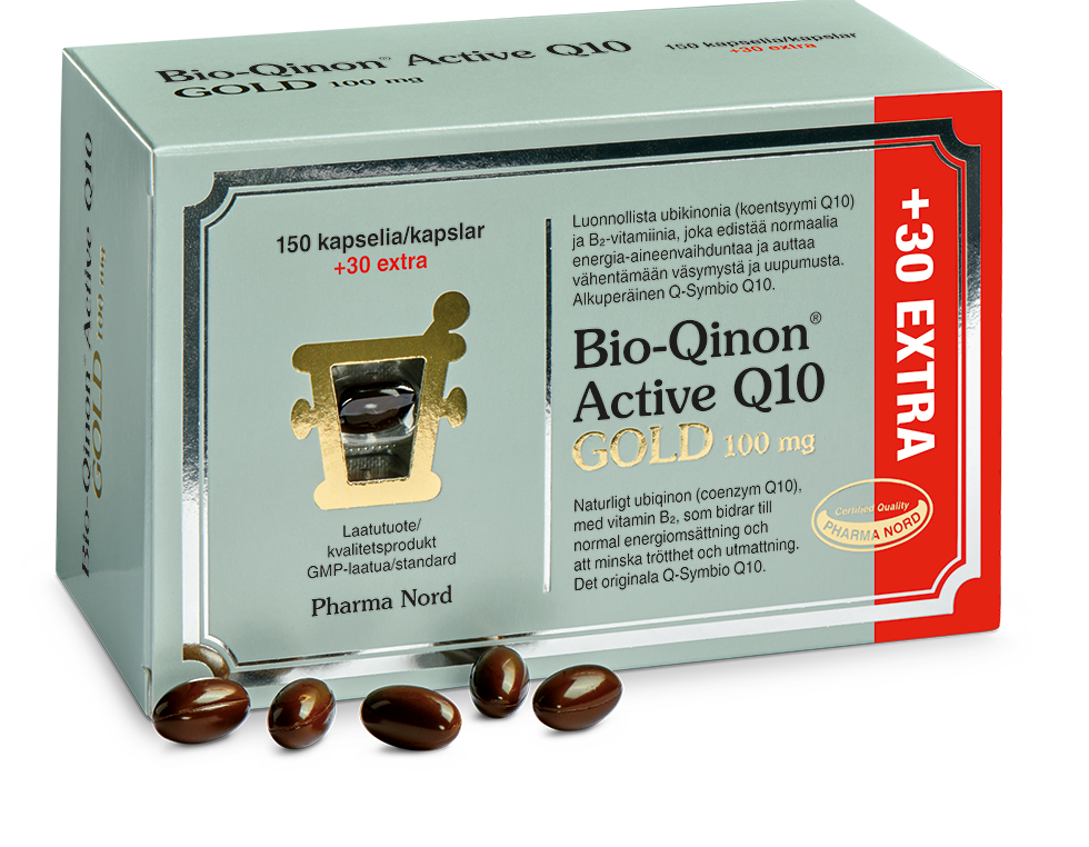 Bio-Qinon Q10 GOLD 100 mg EXTRA 150+30kps.
