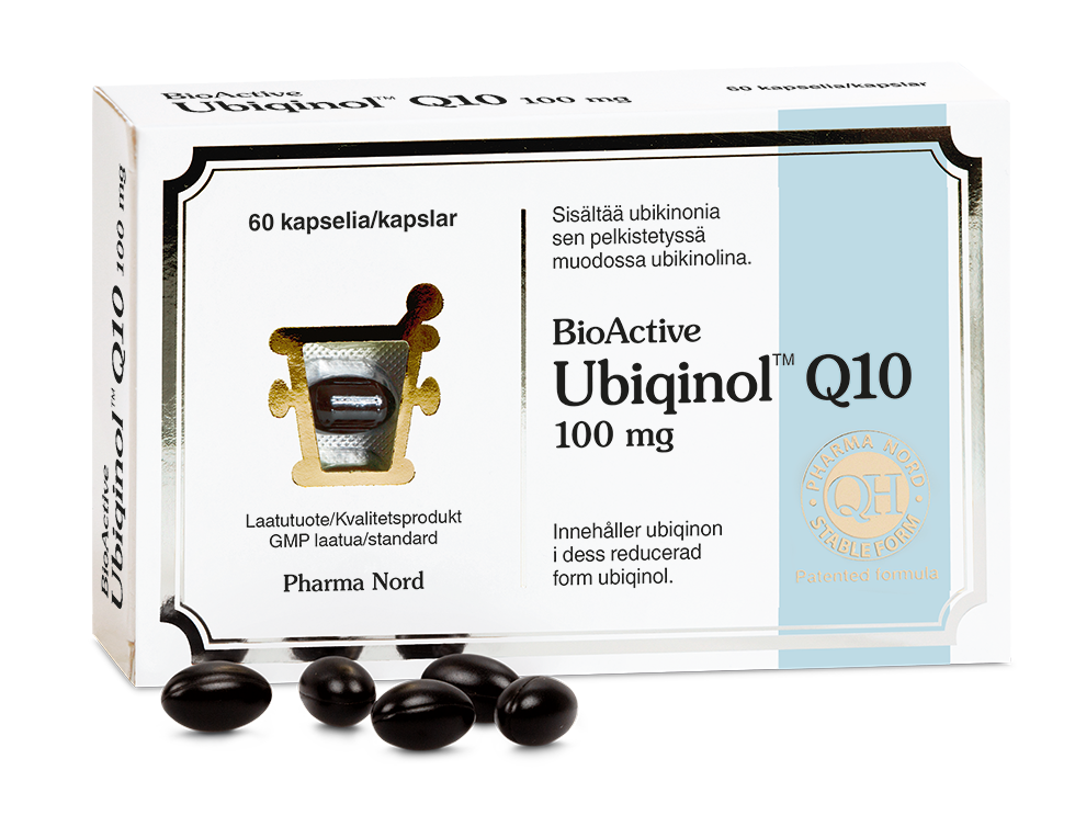 BioActive Q10 Ubiqinol® 100 mg 60kps.