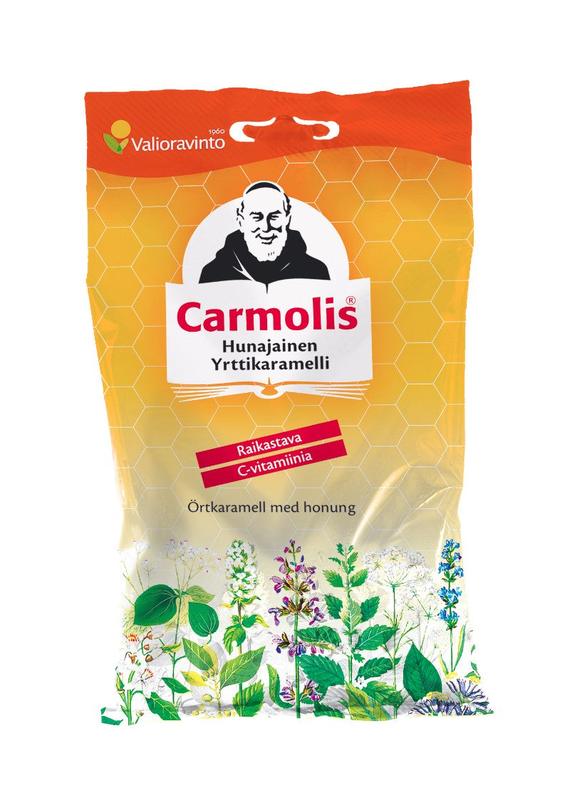 Carmolis Örtkaramell med Honung 75g