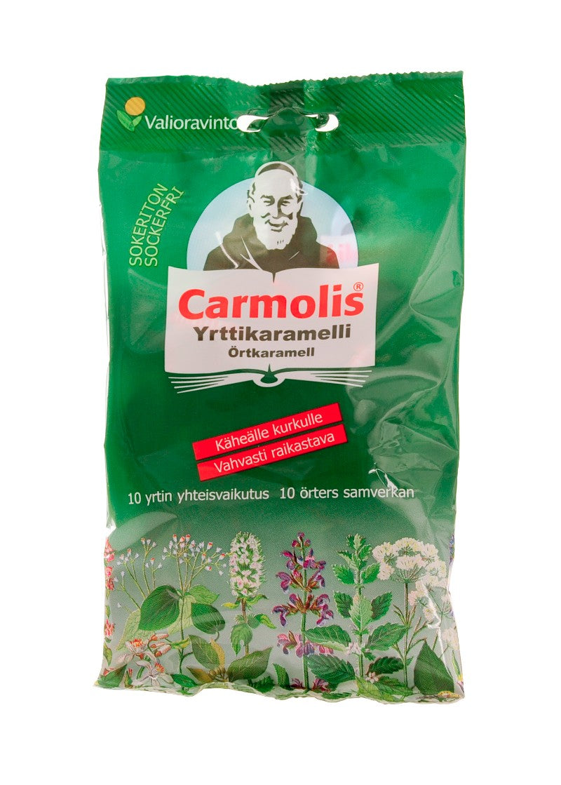 Carmolis Sockerfri Örtkaramell 75g