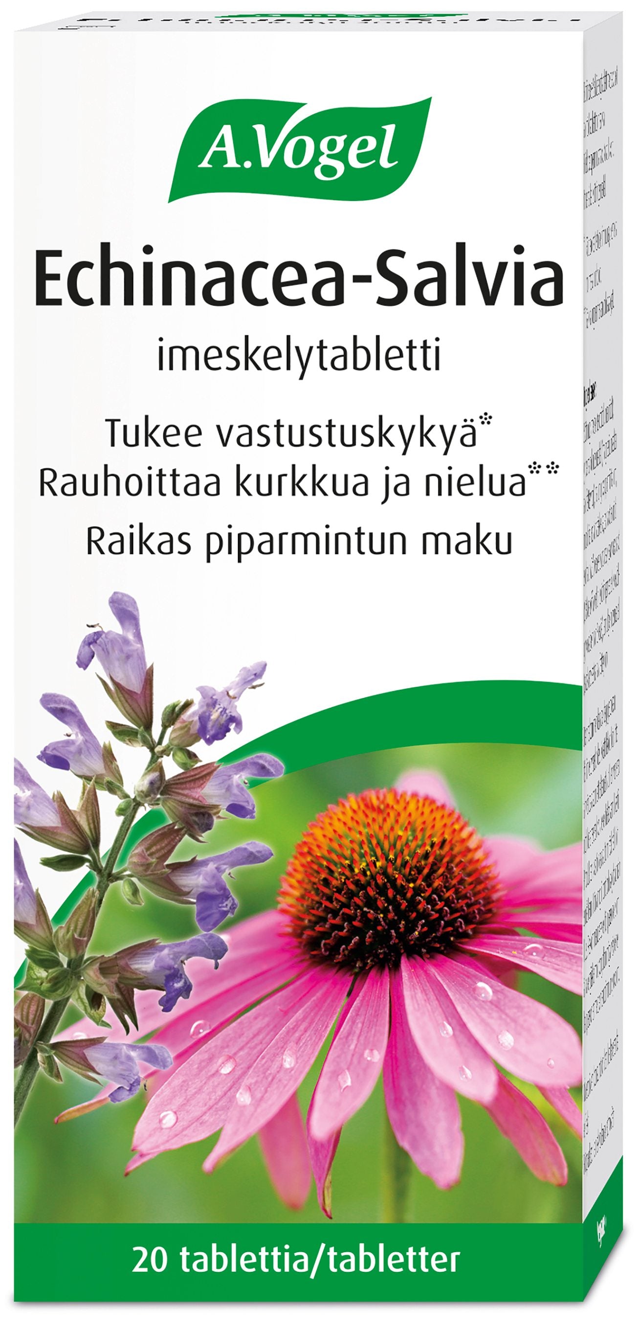 Echinacea-Salvia sugtablett 20st.