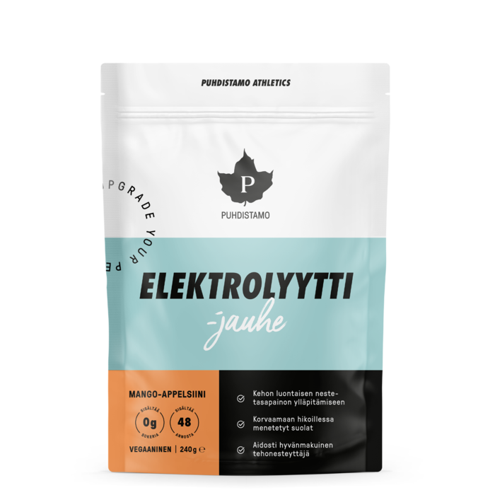 Elektrolytpulver Mango & Appelsin 240g