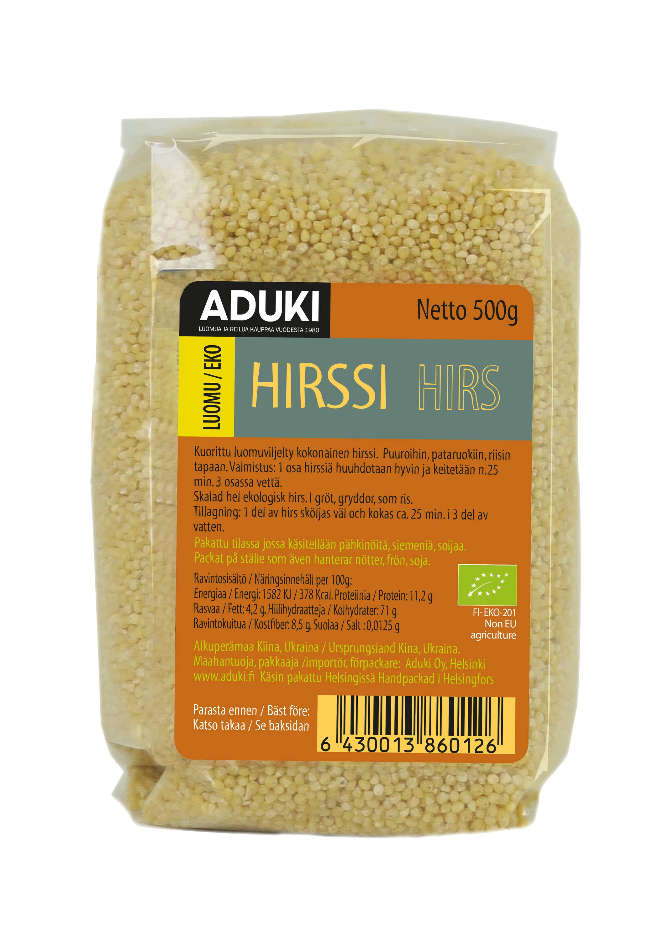 Ekologisk hirs 500g