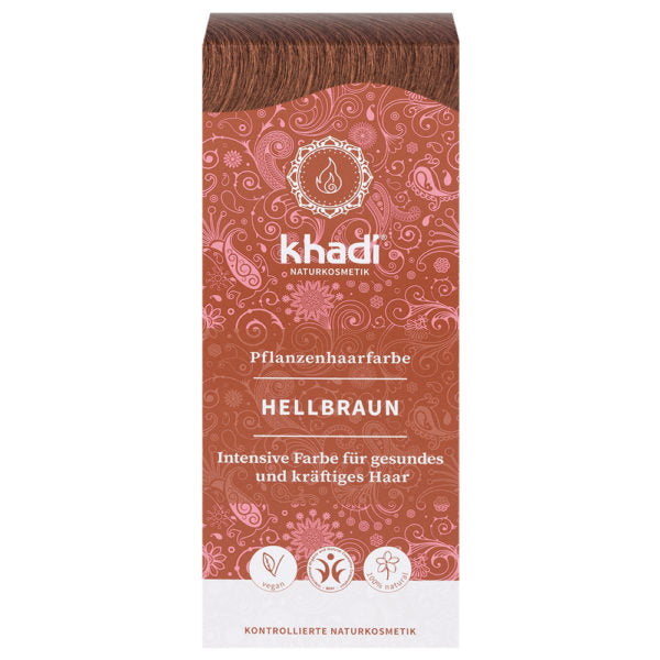 Khadi Hårfärg Light Brown 100g