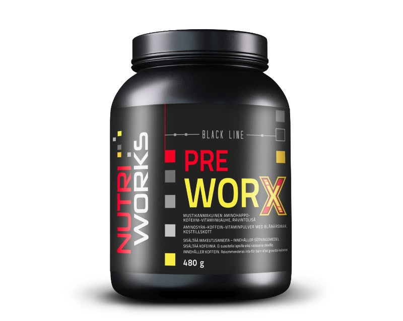 Pre worX 480g, blåbär