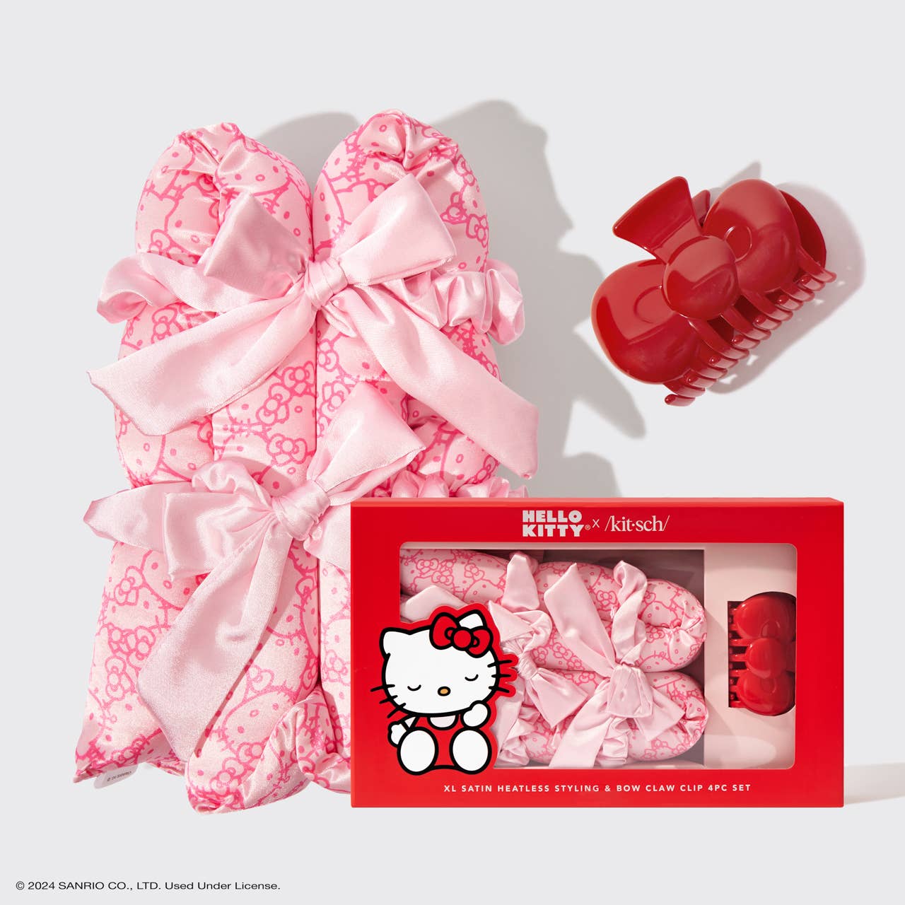Hello Kitty x Kitsch XL Satin-presentset
