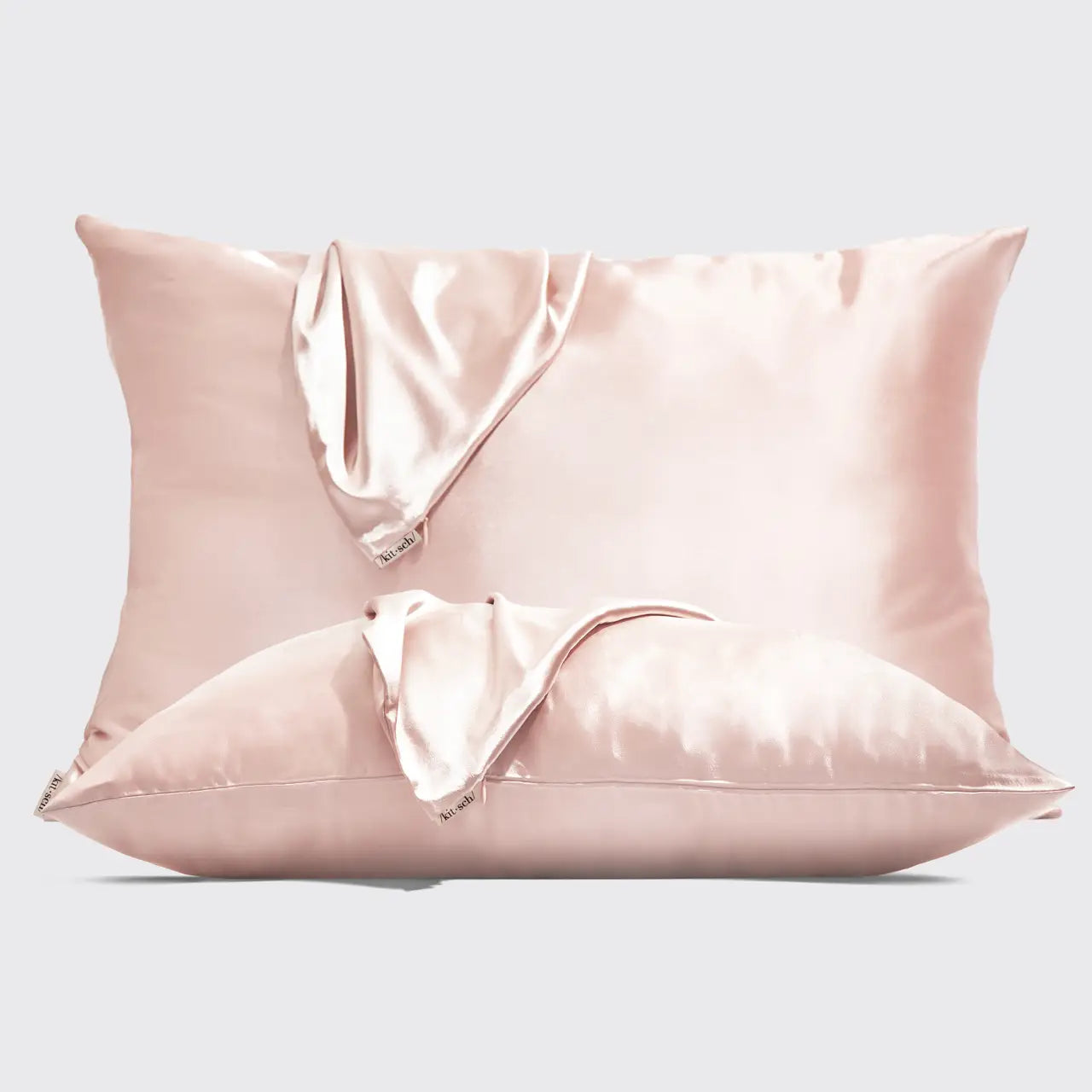 Kitsch The Satin Pillowcase 2pc - Blush