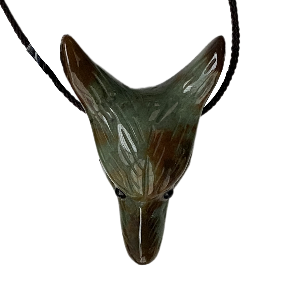 Wolf Head Pendant