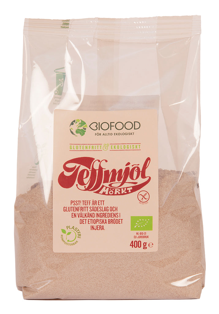 EKO Teffmjöl mörkt 400g