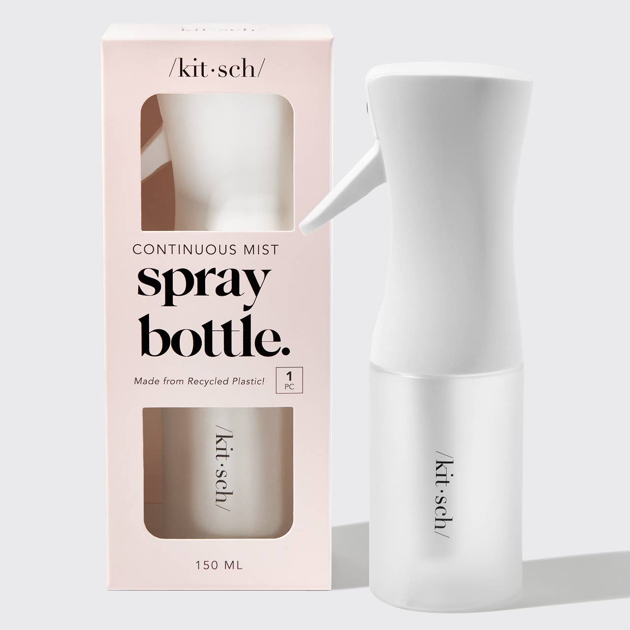 Kitsch Spray Bottle Continuous mist- White