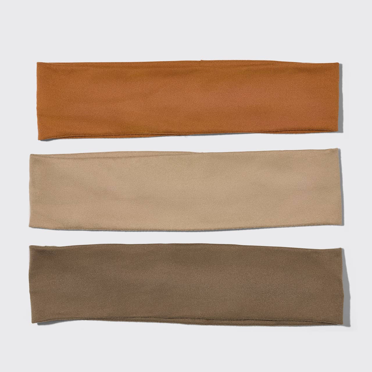 Kitsch Recycled Fabric Active Headbands – 3-pack Sedona