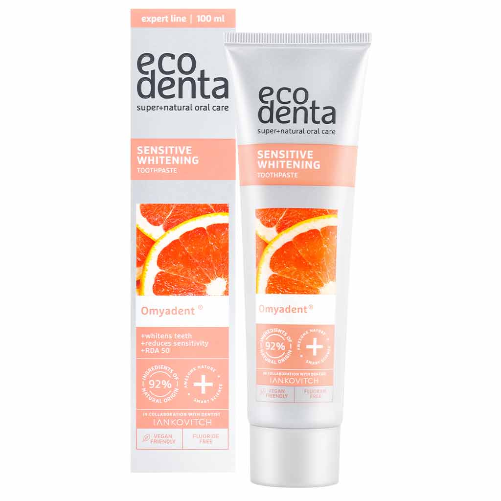 Ecodenta Sensitive Whitening Omyadent Toothpaste