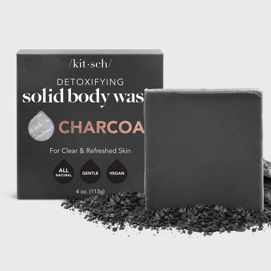 Kitsch Charcoal Solid Body Wash