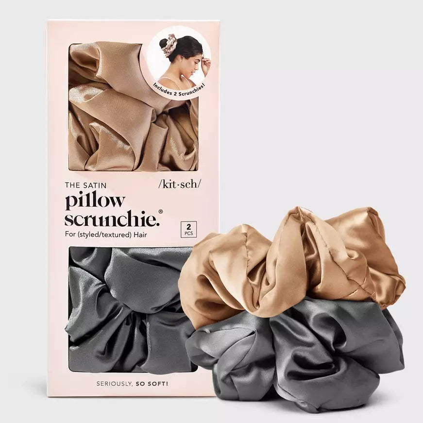 Kitsch Satin Sleep Pillow Scrunchies