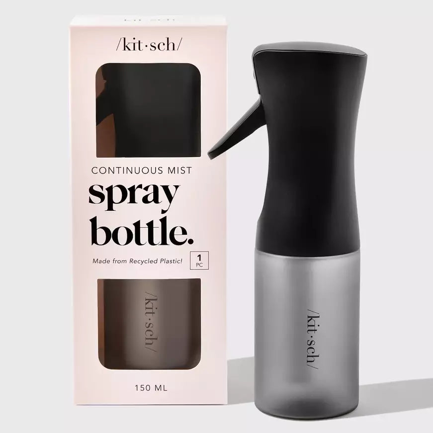 Kitsch Spray Bottle Continuous mist- svart