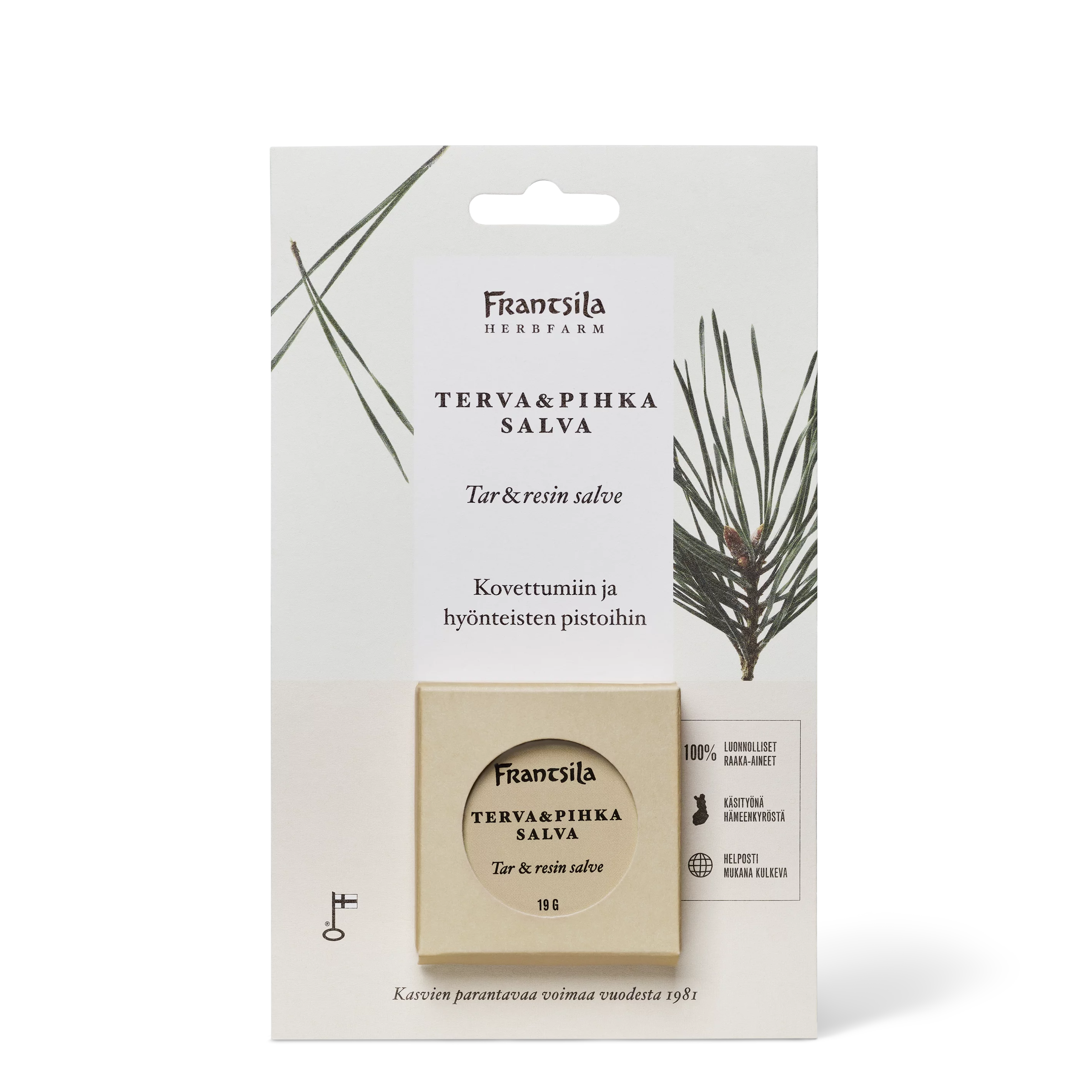 Lemminkäisen äidin terva-pihka salva