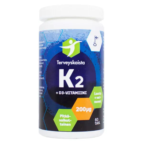 Långverkande  K2+D3  60 tabl