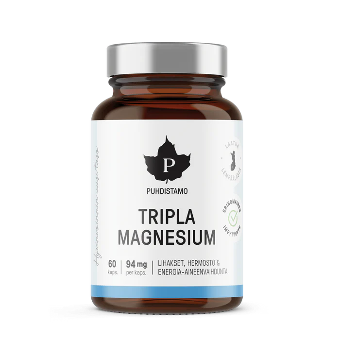 Trippel Magnesium 60 kapslar