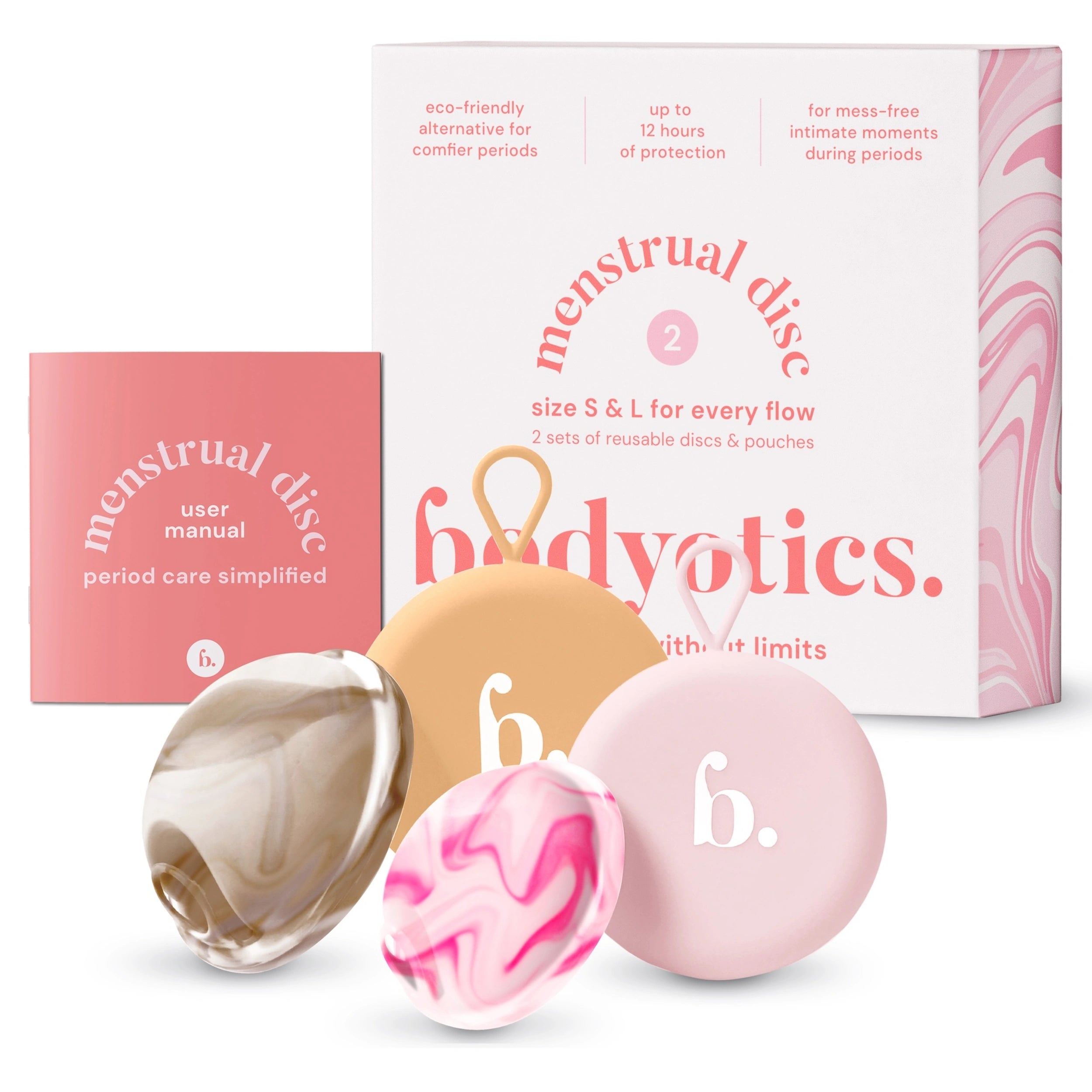 Bodyotics Comfydiscs S & L- Beige-pink