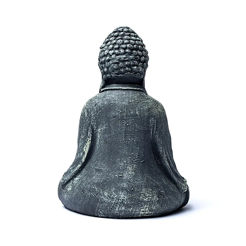Buddha, lasisella tuikkukipolla 20cm