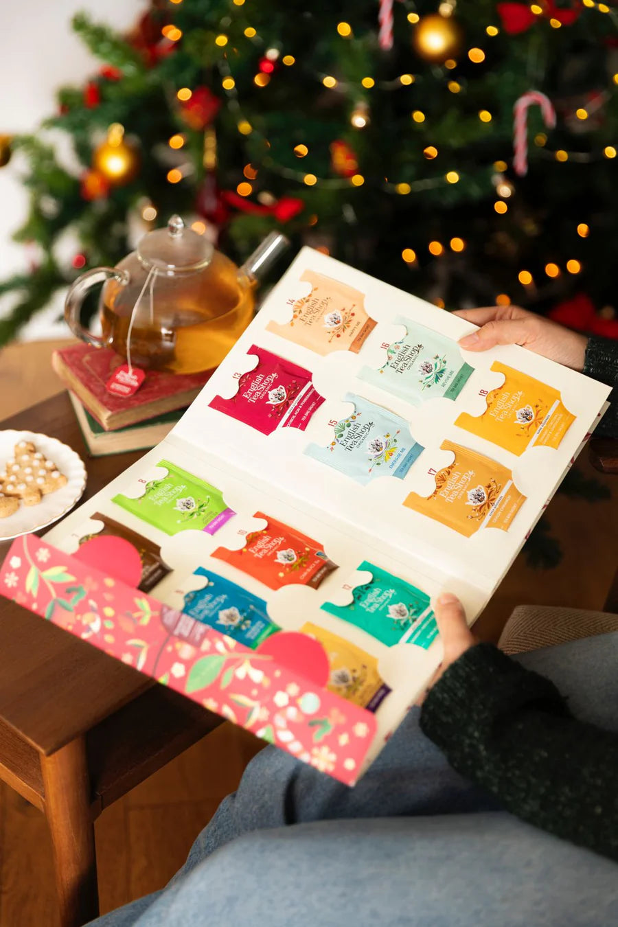 English Tea Shop Book Style- adventskalender