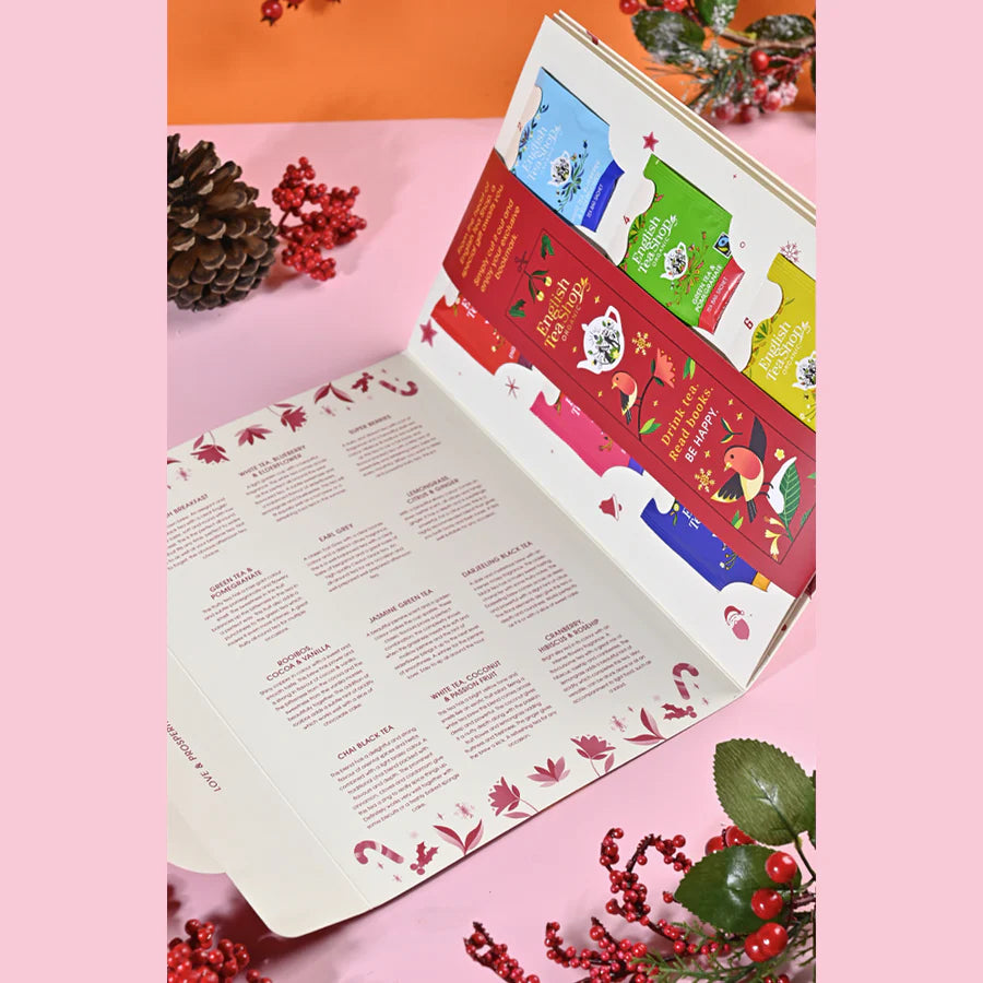 English Tea Shop Book Style- adventskalender