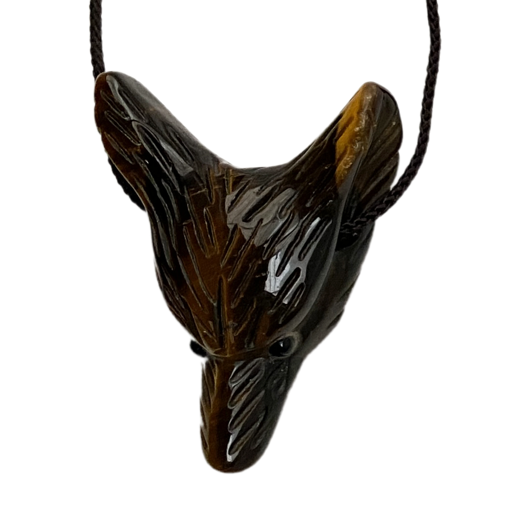 Wolf Head Pendant