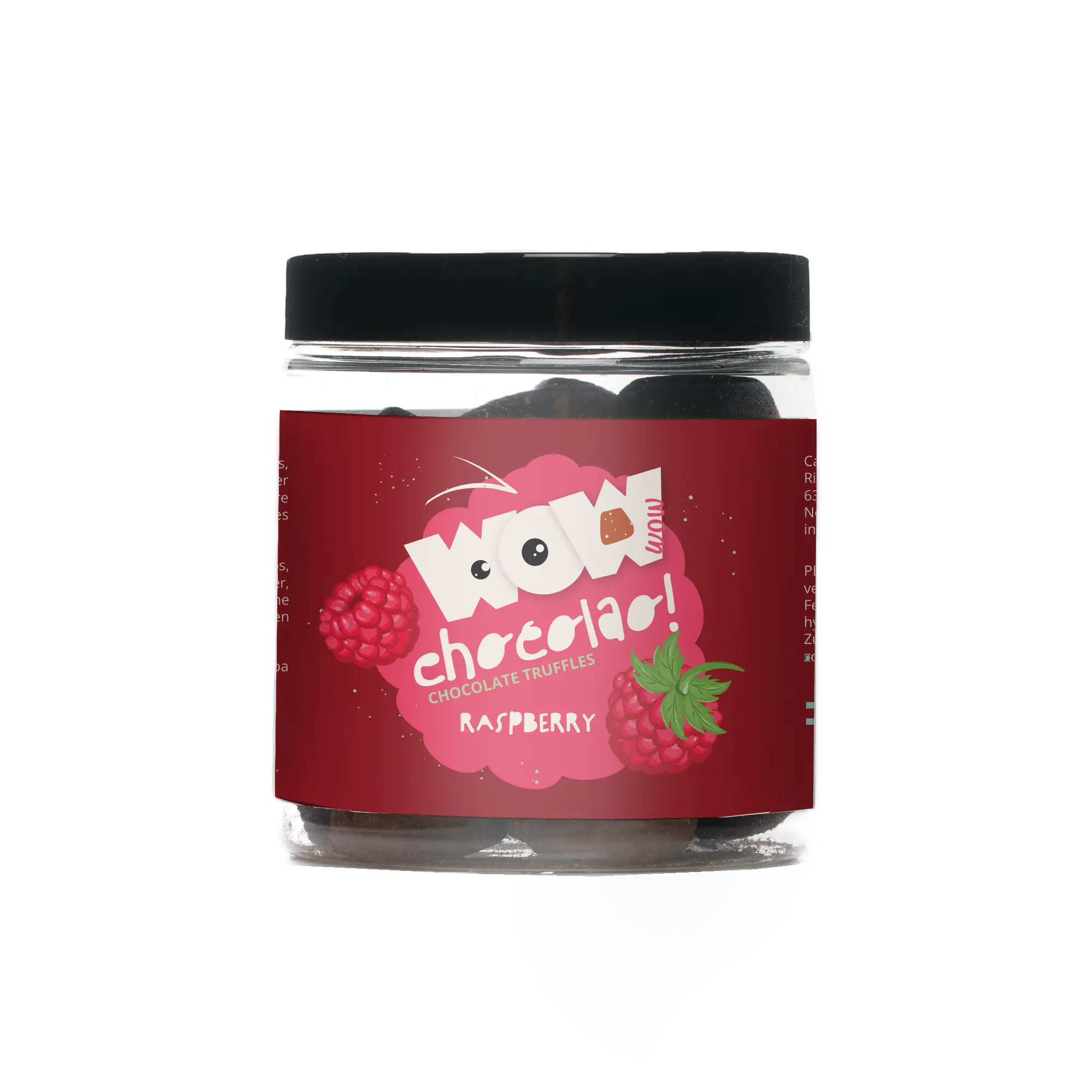 Raspberry Chocolate Truffles - Gifting jar 130g