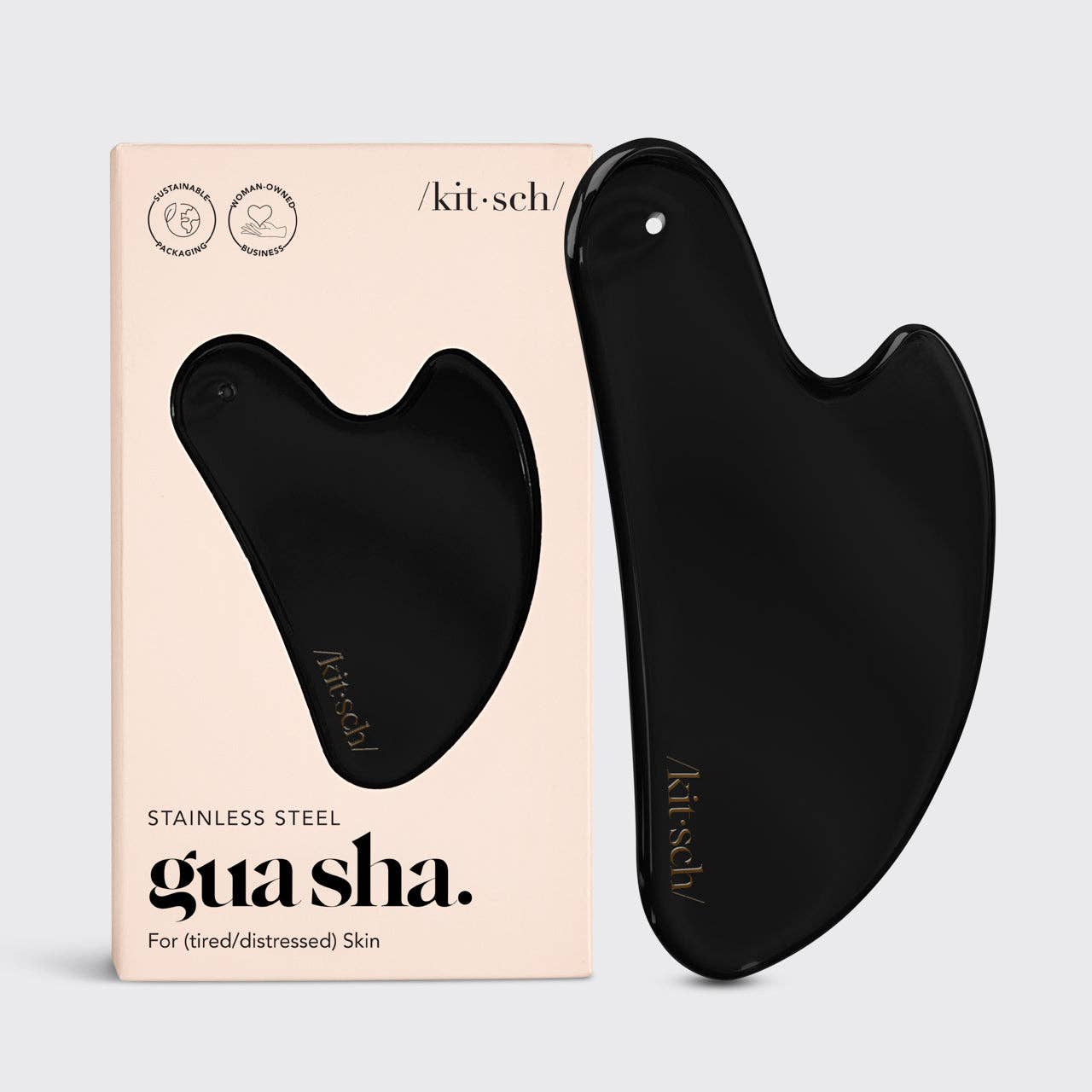Kitsch Rostfritt Stål Gua Sha