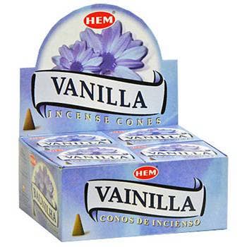 Hem Vanilla -rökelsekoner