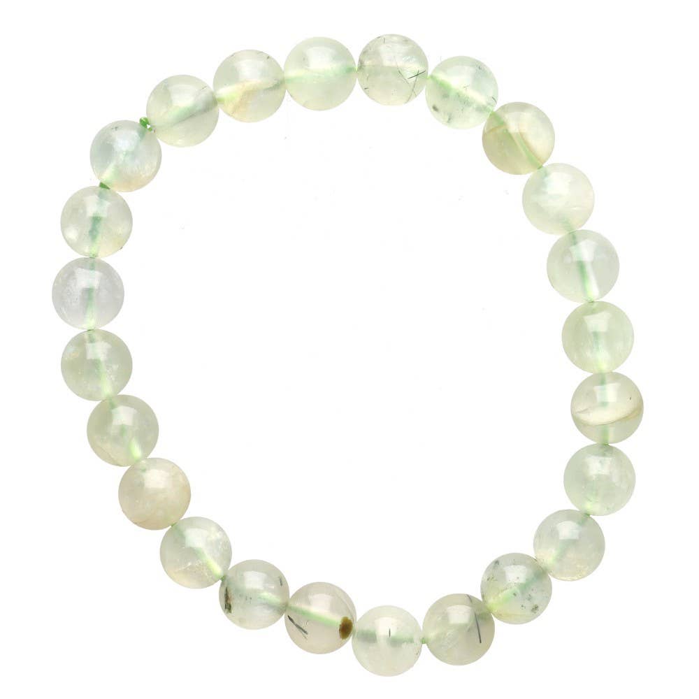 Prehnit-armband 8mm