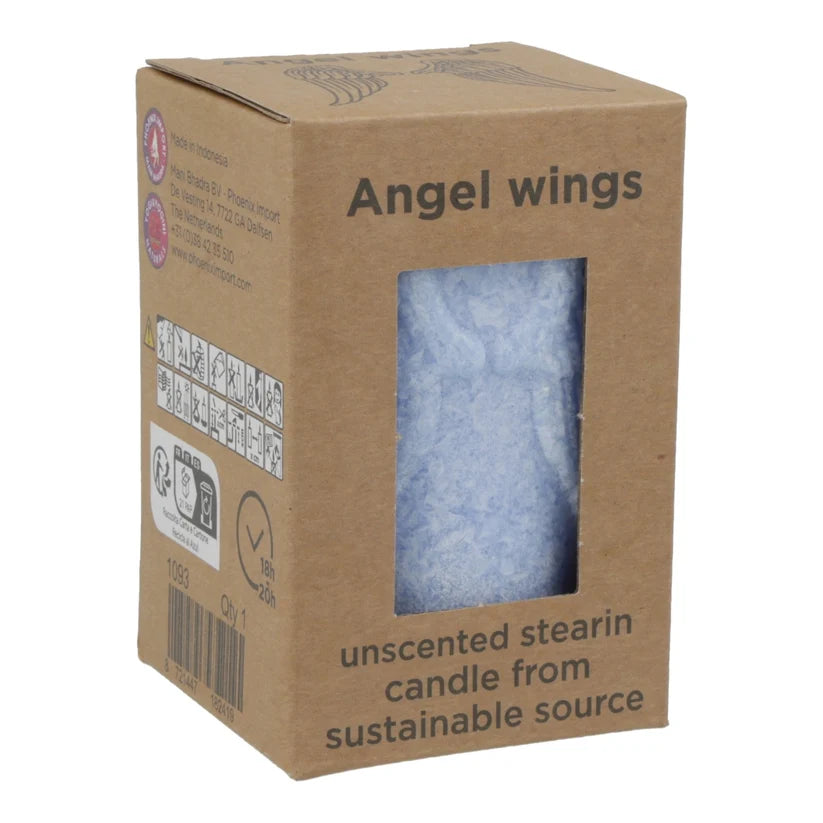 Ljus Ängelns vingar – blå 5,5 x 8 cm