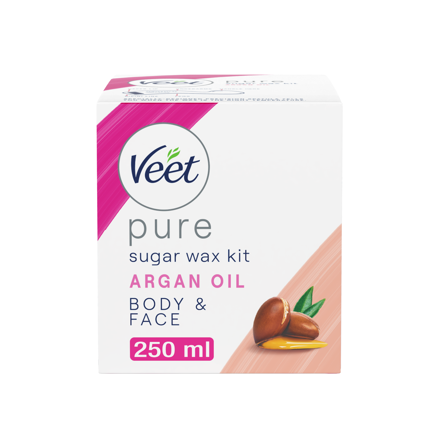 Veet Pure Sugar wax kit 250ml