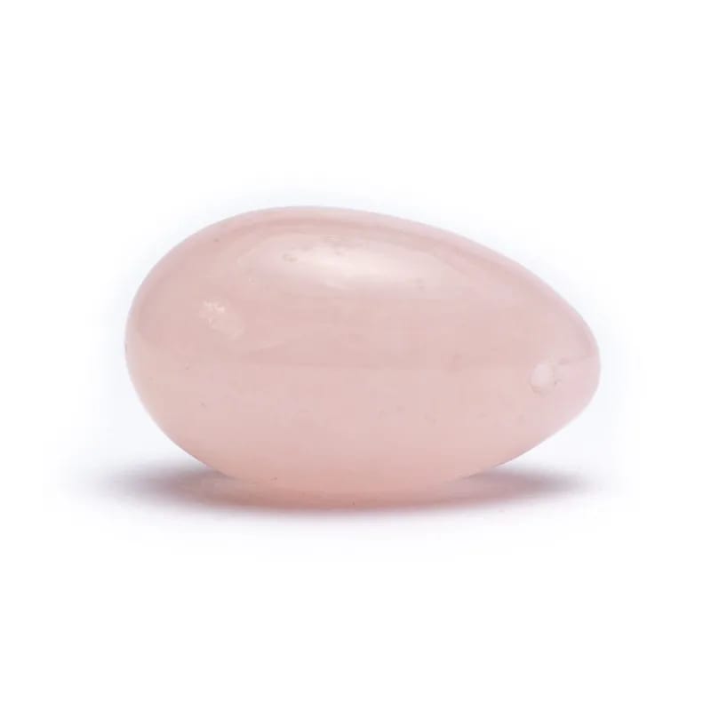 Yoni ägg Rosenkvarts, 4cm