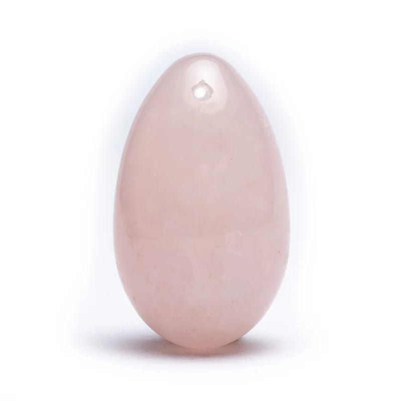 Yoni ägg Rosenkvarts, 4cm