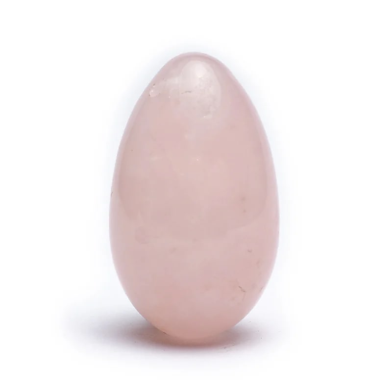 Yoni ägg Rosenkvarts, 4cm
