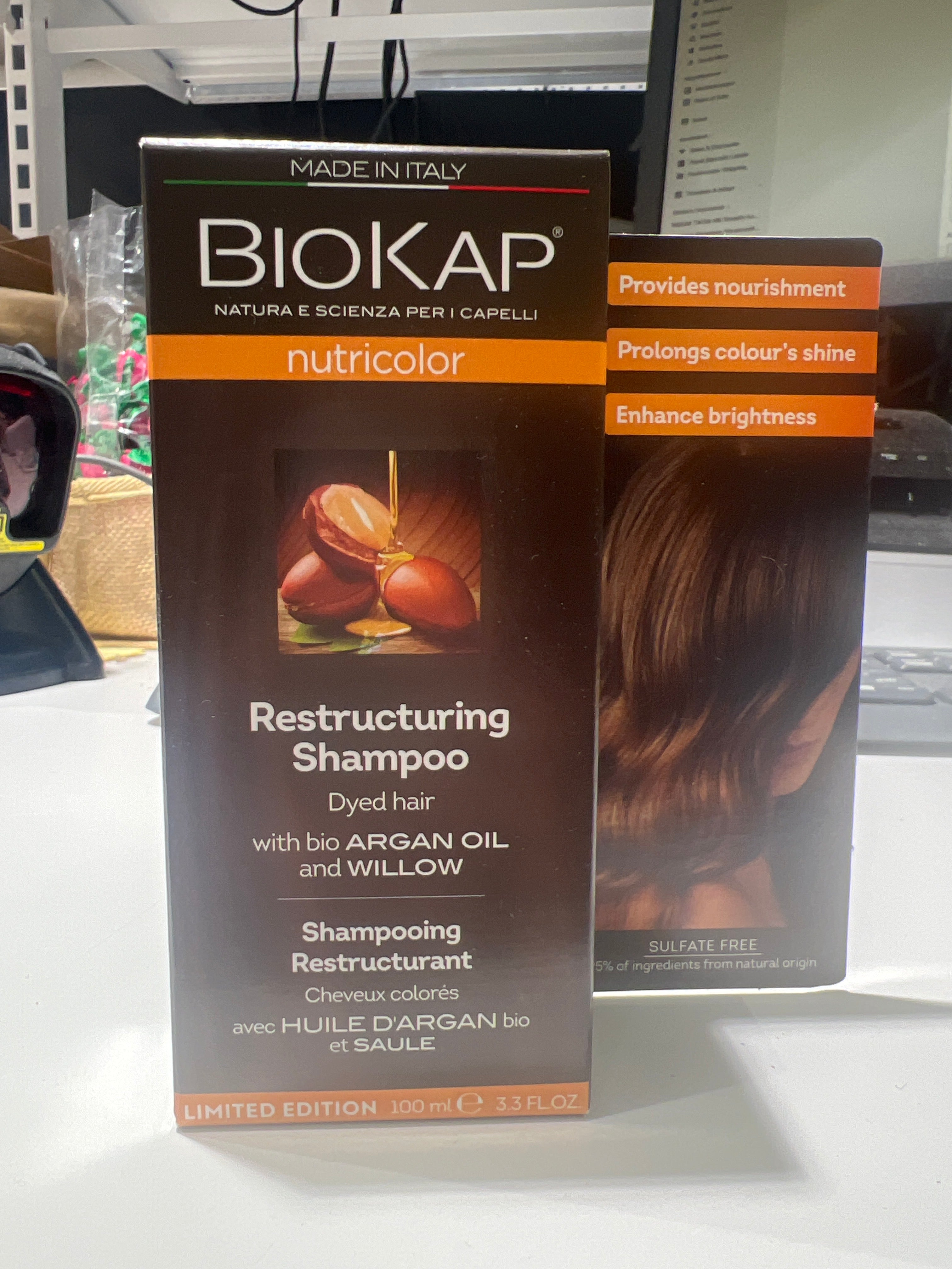 Biokap Nutricolor Restructuring Shampoo 100ml