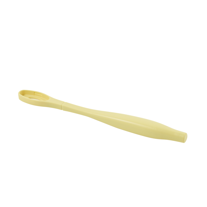 Avril Lasten uudelleentäytettävä hammasharjan varsi - keltainen