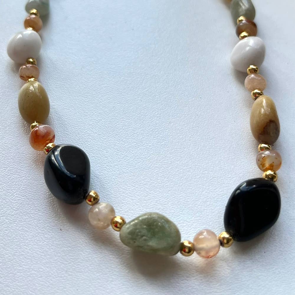 Kristall halsband