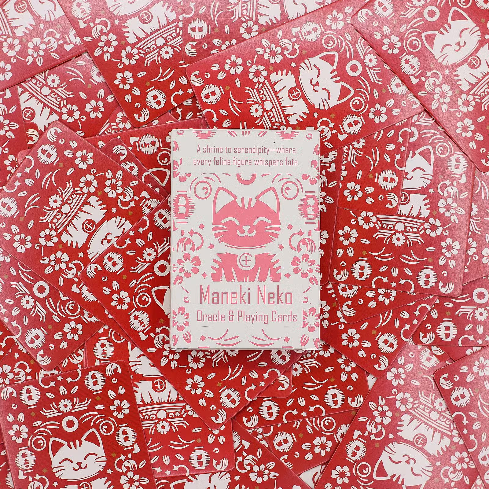 Maneki Neko Oracle & Playing Cards – Orakel- och spelkort