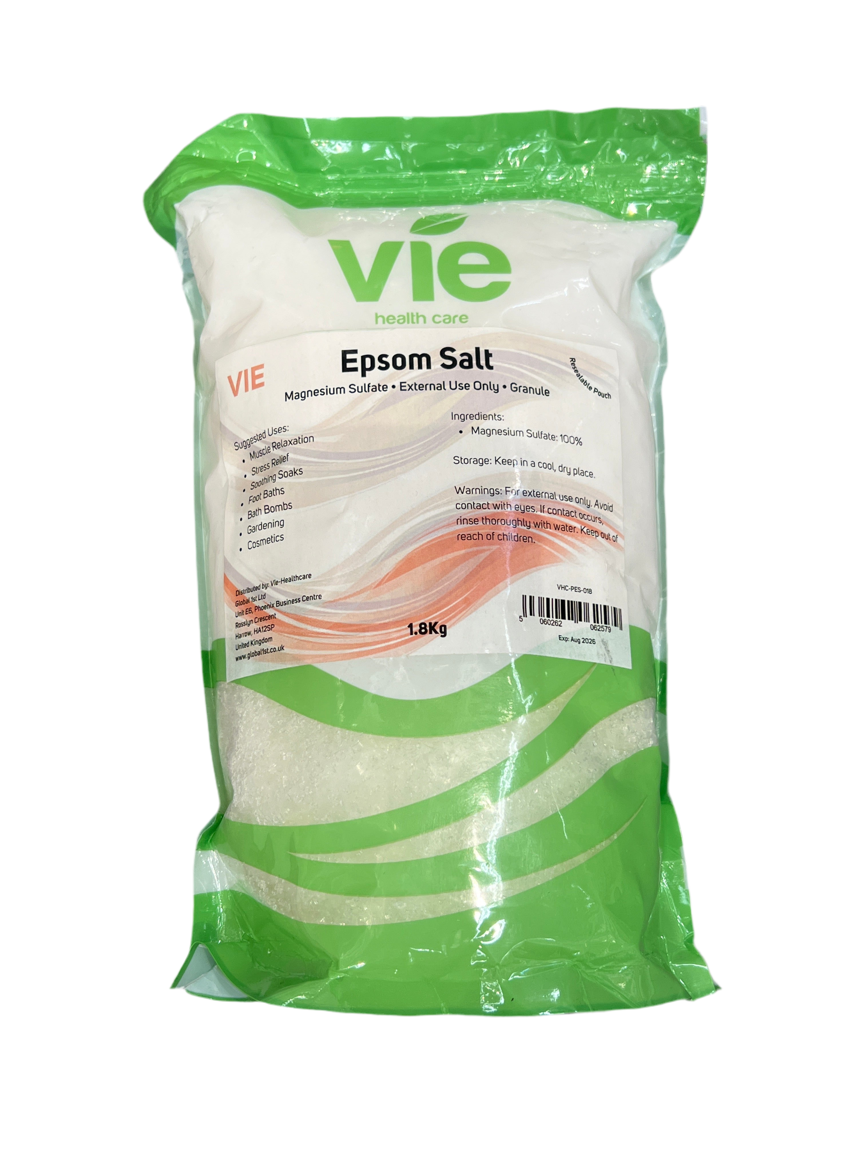 Epsom-salt 1,8kg