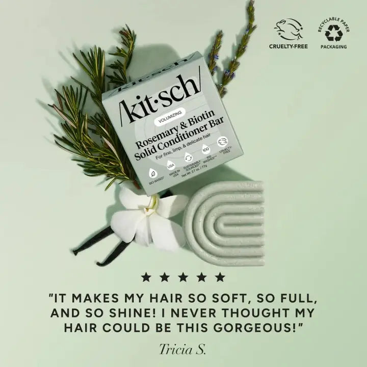 Kitsch Rosemary & Biotin Volumizing Solid Conditioner 